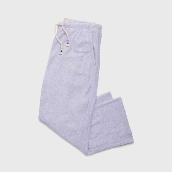 NWOT SURFSIDE SUPPLY LILAC LIZ TERRY PANT - Size Small - Picture 1 of 4